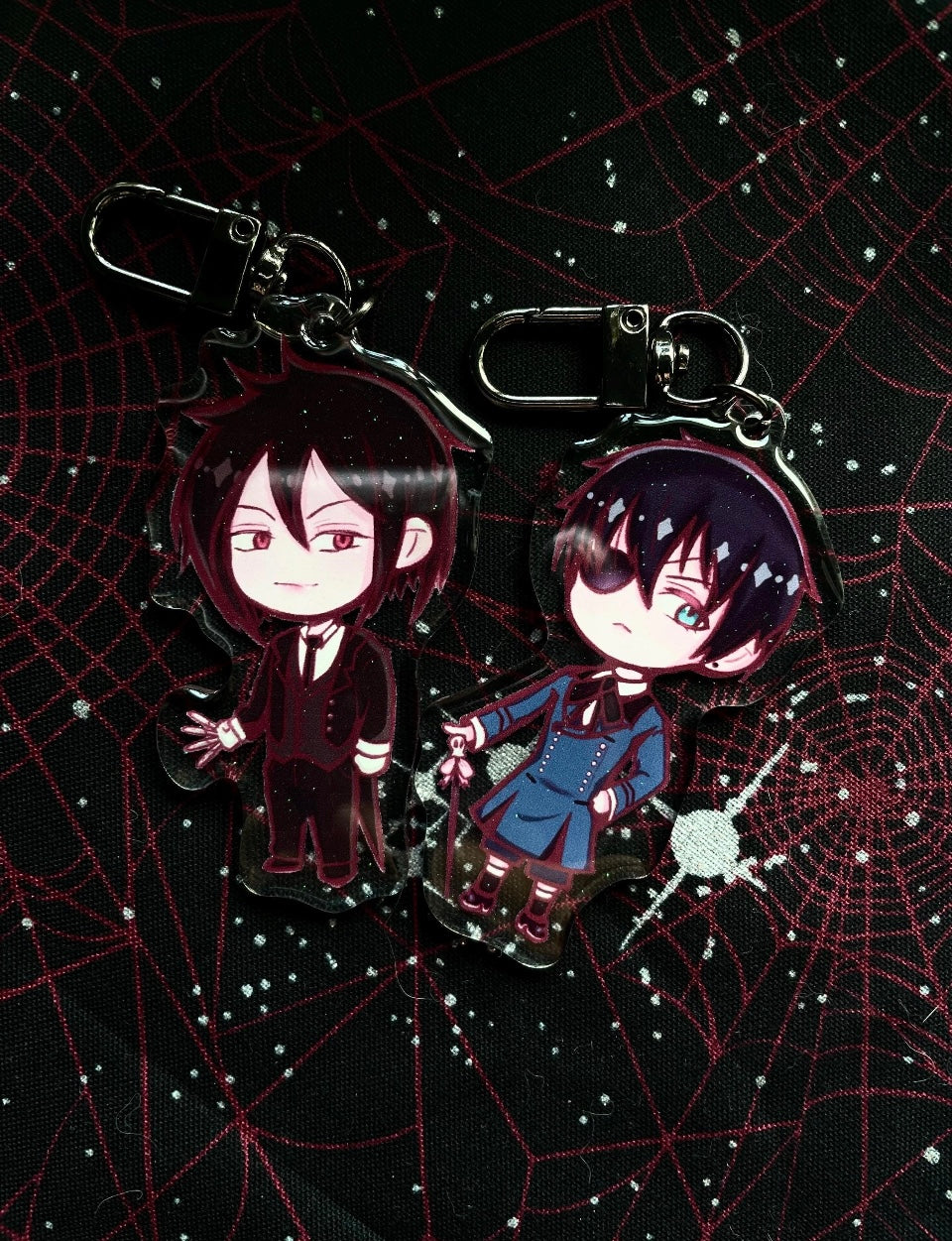 𖤐Black Butler Keychains𖤐