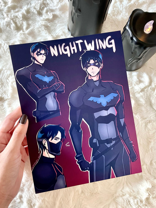 Nightwing YJ Print